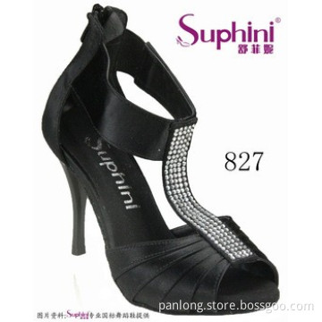 Tango dance sadal color black